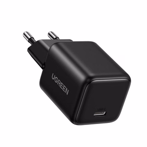 UGREEN X512 20W GaN 1× USB-C võrgulaadija, must