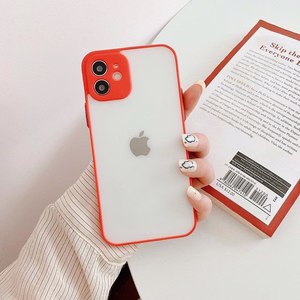 Milky Case silikoonist paindlik poolläbipaistev ümbris Samsung Galaxy A72 4G punane