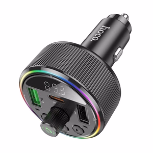 HOCO car transmitter FM bluetooth 2 x USB A + Type C PD QC3.0 30W E82 must