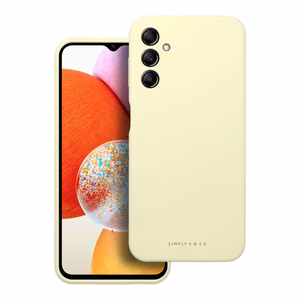 ROAR Ümbris CLOUD SKIN jaoks SAMSUNG A14 4G / A14 5G Light kollane