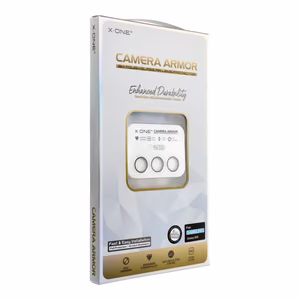 X-ONE Sapphire Camera Armor - jaoks Samsung Galaxy S25 - hõbedane