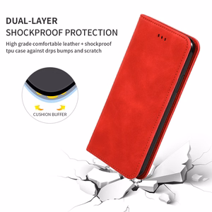 Business Style ümbris Xiaomi Redmi A7 4G mudelile, punane