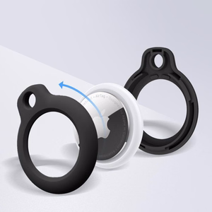 Чехол Tech-Protect Rough 2 шт. для Apple AirTag - чёрный