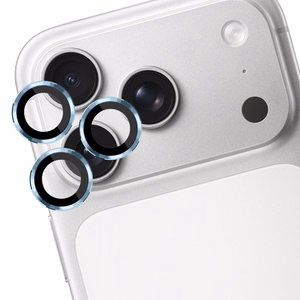 3mk Lens Protection Pro закалённое стекло для iPhone 17 Pro / 17 Pro Max - светло-синее