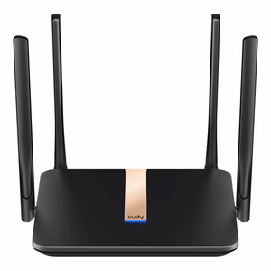 Cudy LT500D Wi-Fi роутер Fast Ethernet двухчастотный (2.4 ГГц / 5 ГГц) 4G чёрный
