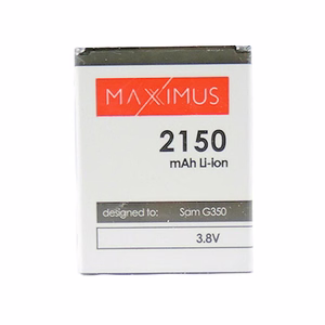Аккумулятор MAXXIMUS SAM G350 CORE PLUS 2150 mAh EB-B185BE