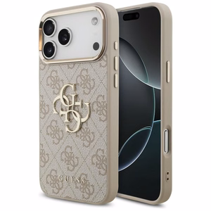 GUESS GUE005593 (PU W/ Big 4G Classic Logo) kaitseümbris seadmele iPhone 18 Pro Max / 17 Pro Max, värv: roosakuldne