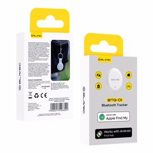 Valge Blavec BTG-01 Bluetooth-esemejälgija Apple'i ja Androidi seadmetele (BTBTG01-W)