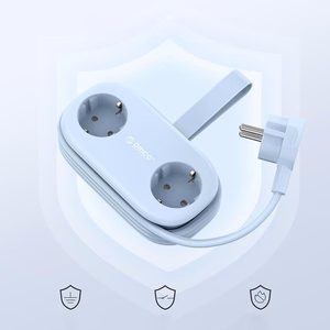 Orico AP3 65W GaN 6in1 Power Strip 2x AC + 2x USB-A + 2x USB-C - Blue