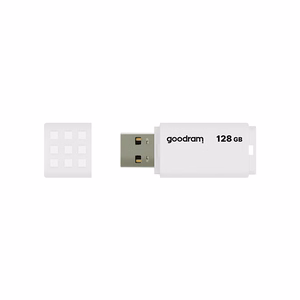 Privacy Glass karastatud klaas GOODRAM UME2 Pendrive - 128GB USB 2.0, must