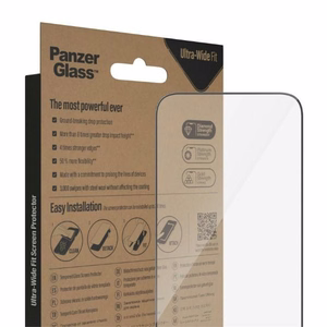 PanzerGlass Ultra-Wide Fit antibacterial karastatud klaas jaoks iPhone 14 Pro Max