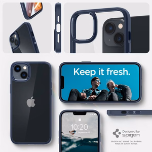 Spigen Ultra Hybrid iPhone 14 Plus ümbris - sinine