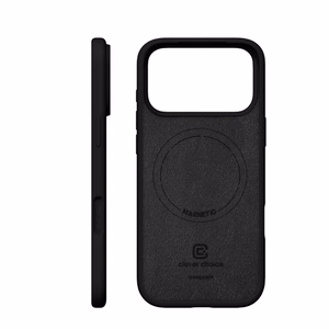 Crong Color Cover Magnetic MagSafe ümbris seadmele iPhone 17 Pro Max, must