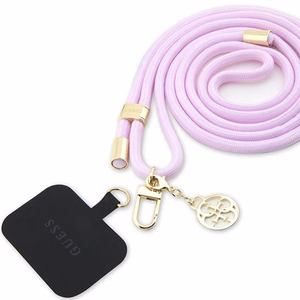 Guess GUOUCNMG4EU Universal CBDY Cord rihm lilla/lila Nylon 4G Metal Charm