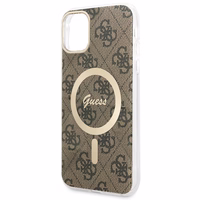 Guess GUHMN61H4STW iPhone 11 6.1" brown/brown hardcase 4G MagSafe
