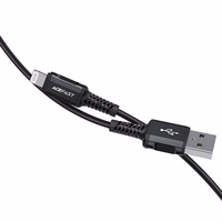 Acefast MFI USB - Lightning kaabel 1.8m, 2.4A must (C4-02 A must)