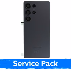 Tagakaas, ühilduv Samsung S938 S25 Ultra / Titanium must / (Service Pack)