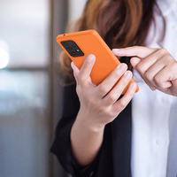 Silikoonist ümbris Pehme paindlik kummist kate Samsung Galaxy A22 4G punane