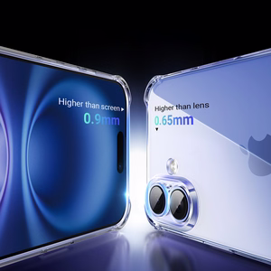 Ugreen Bright Cushion CA101 ümbris iPhone 16 Plus läbipaistev