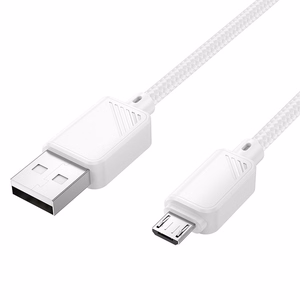Кабель USB A на Micro USB Hoco 2,4A 1 m X113 белый