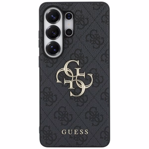 Guess 4G Big Metal Logo чехол для Samsung Galaxy S26 Ultra чёрный