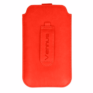 Vennus Deko чехол (размер 14) для Iphone 15/15 Pro/16/16 Pro/Samsung S24/S25 красный