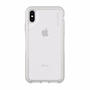 Griffin Survivor Endurance ümbris seadmele iPhone XS Max, läbipaistev ja hall