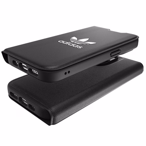 Adidas OR Booklet Ümbris BASIC iPhone 14 Pro 6.1" must/must valge 50182