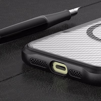 Defender Carbon Mag ümbris for iPhone 16 Pro 6,3" must