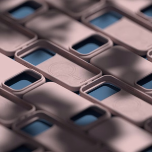 Etteri Silikoon Mag ümbris for iPhone 17 Pro heleroosa