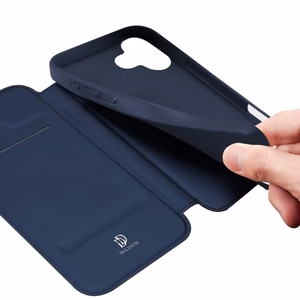 DUX DUCIS wallet case SKIN PRO jaoks IPHONE 17 sinine