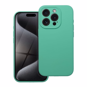 Ümbris Silikoon 2mm jaoks IPHONE 15 Pro mint