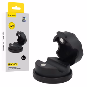Blavec kaablite korraldaja BX-01 iseliimuv hoidja must 3 tk
