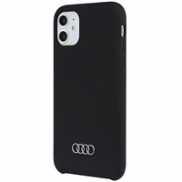 Audi Silicone Ümbris iPhone 12/12 Pro 6.1" must/must hardcase AU-LSRIP12P-Q3/D1-BK