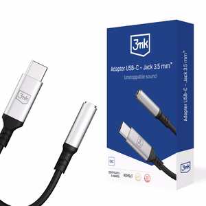 3mk USB-C–3,5 mm heliadapter