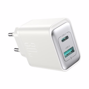 Joyroom JR-TCF15 network charger USB-C / USB-A 30W - white
