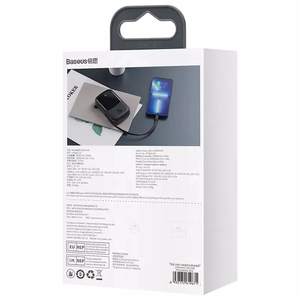 Powerbank Baseus Qpow PRO with Lightning kaabel, USB-C port and USB 20000mAh, 20W (must)