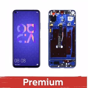 LCD ekraan ühilduv Huawei Nova 5T / Honor 20 raamiga / safiirne sinine / OEM