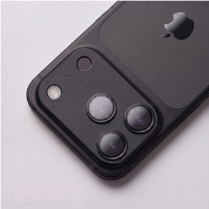 Must Tech-Protect CamFull Fit+ alumiiniumist ja karastatud klaasist kaameramooduli kaitse Apple iPhone 18 Pro telefonile