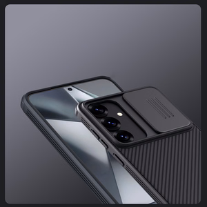 Nillkin CamShield Pro Ümbris jaoks Samsung Galaxy S25 with Camera Cover - must