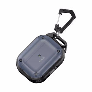 Tech-Protect Rough Hook Ümbris with Carabiner jaoks Apple AirPods Pro 1 / 2 - sinine