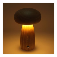Laua lamp voodikõrval mushroom Kunst Deco puit color MTWTHN