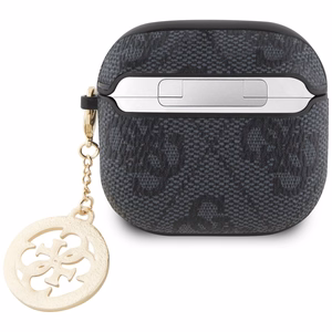 Guess 4G Strass Charm Case for AirPods 4 - Black