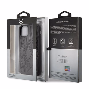 Mercedes Bow Line ümbris iPhone 12 mini jaoks - must