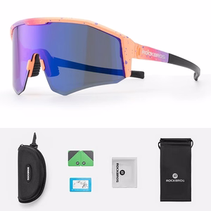 Rockbros SP297 polariseeritud jalgrattaprillid - lilla