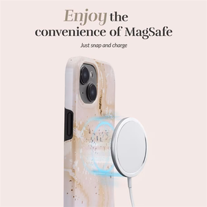 MIO Gold Marble Magsafe ümbris iPhone 16