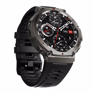 Смарт-часы Blavec M-04 Falcon AMOLED GPS с функцией звонка (SWM04-GP) графитовые + 1 ремешок