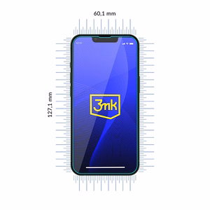 Закалённое стекло для iPhone 13 mini гибридное flexi 7H серии 3mk FlexibleGlass