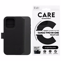 CARE by PanzerGlass Feature Tango 2in1 Wallet MagSafe Ümbris jaoks iPhone 16 Pro - Must