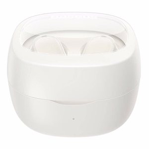 Wireless headphones Baseus Bowie WM02 TWS, Bluetooth 5.0 (white) OS